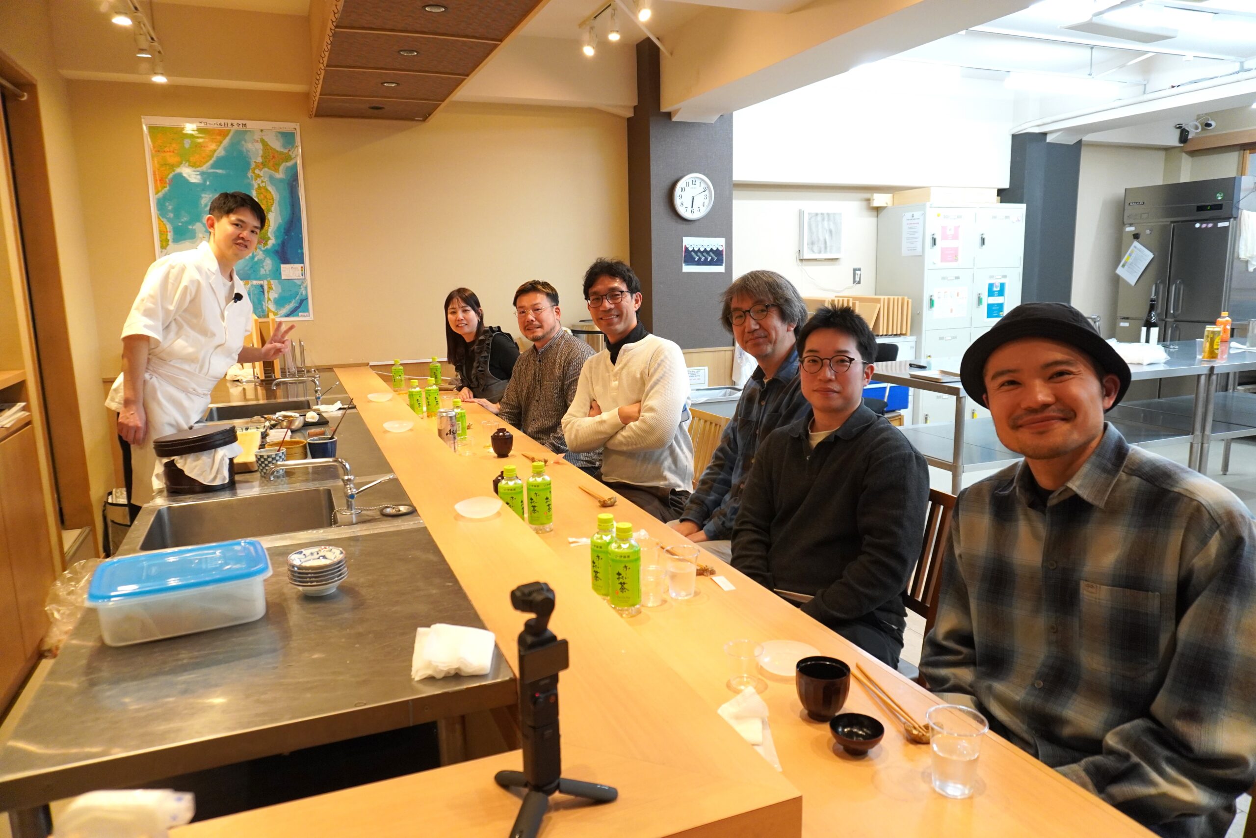 寿司学校で出張寿司イベントを担当しました。